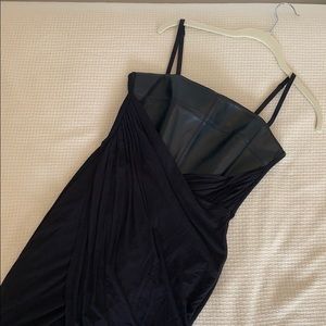 A twist on the little black dress